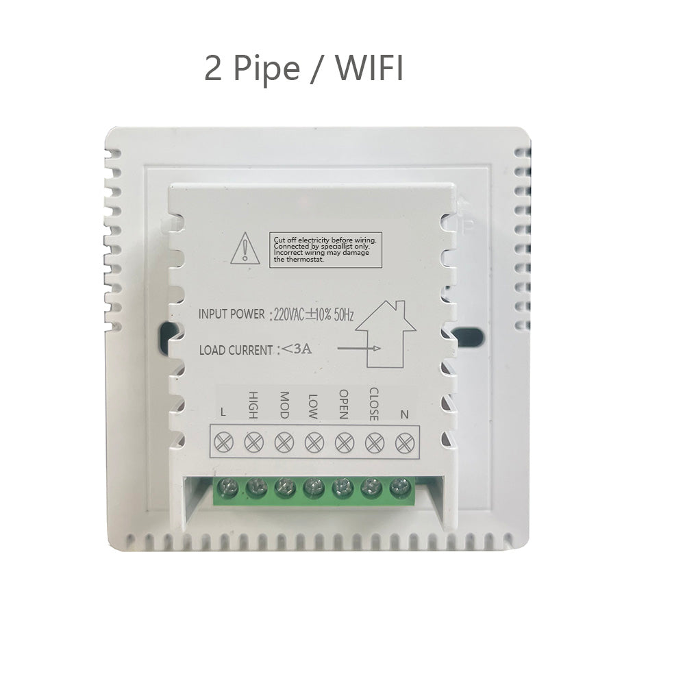 705 4G Smart Fan Coil Unit Thermostat with TUYA, Alexa, google nest voice control, touch screen