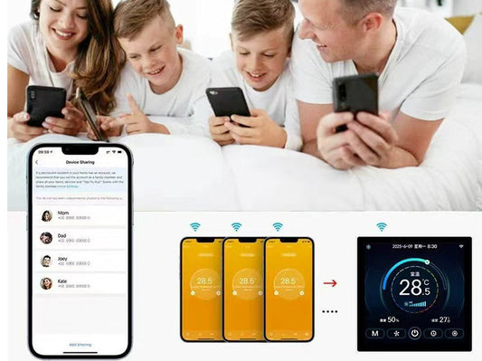 Want to find a luxurious color-screen smart thermostat?