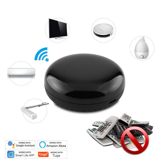 XFG06-Tuya WiFi Smart Home Universal IR Remote Controller for aircon, TV, Fan, Supports Alexa Voice Control