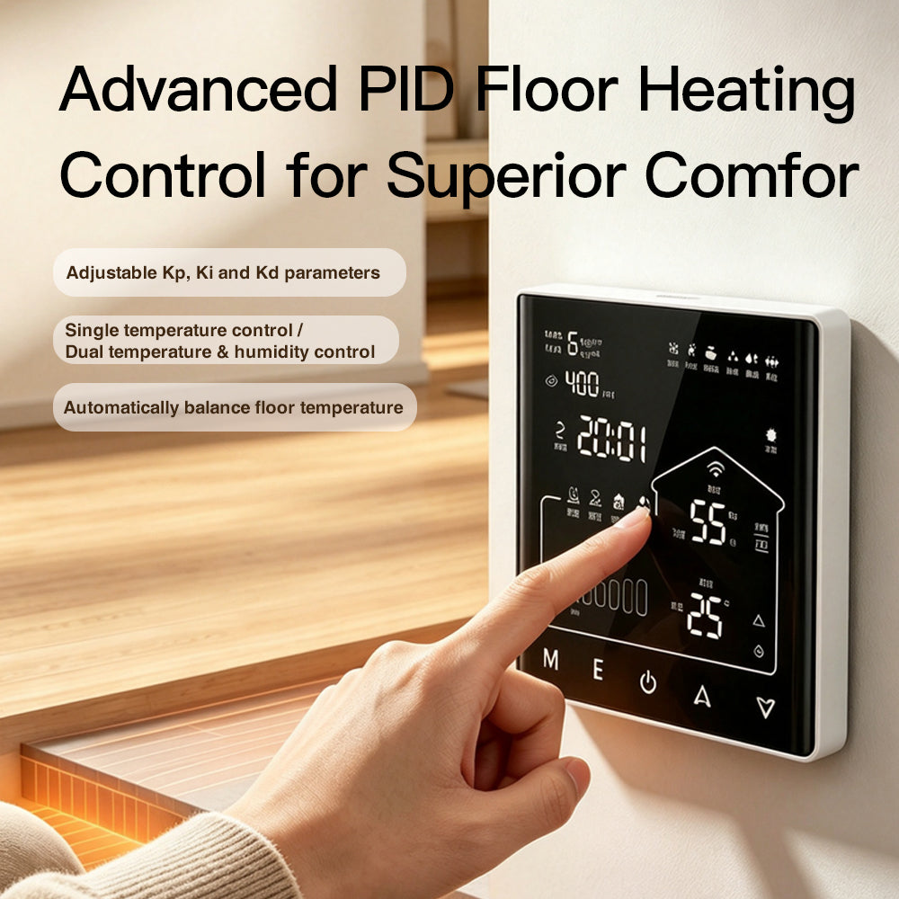 Factory-direct OEM Thermostat Smart HVAC Thermostat for Total Indoor Climate Control PM2.5/C02 (8947)