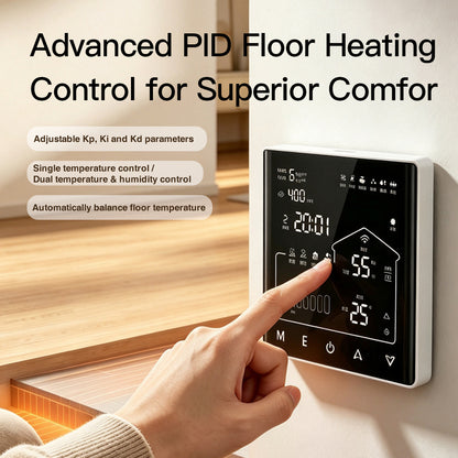 Factory-direct OEM Thermostat Smart HVAC Thermostat for Total Indoor Climate Control PM2.5/C02 (8947)
