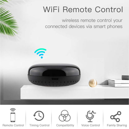 XFG06-Tuya WiFi Smart Home Universal IR Remote Controller for aircon, TV, Fan, Supports Alexa Voice Control