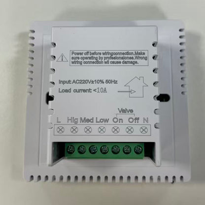 801 Fresh Air Ventilation Controller, 3-Speed Fan Control, HVAC Digital Control Panel with Filter Timer & Damper Control