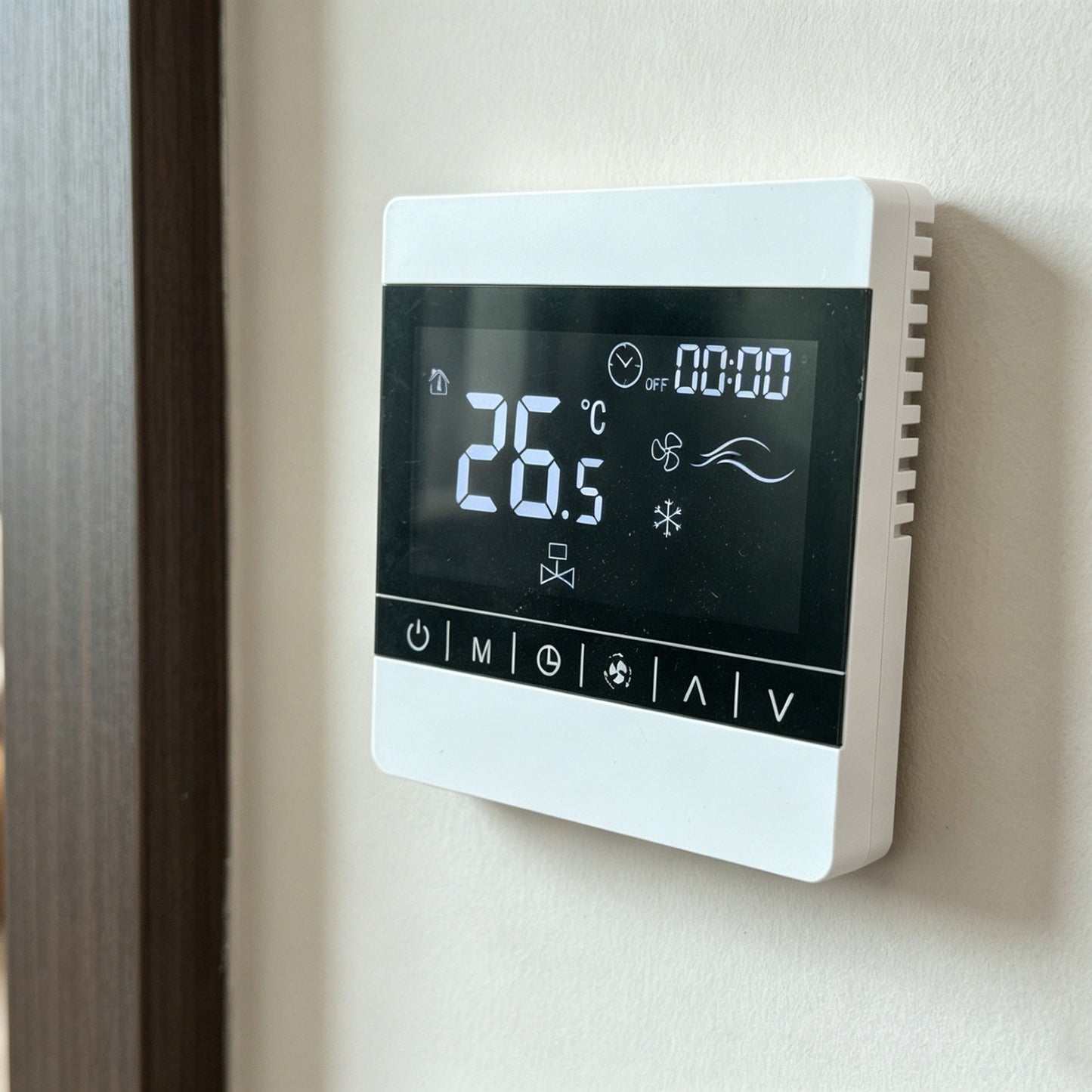 8905-4 pipes heating, cooling and ventilation 3-in-1 Smart thermostat w/ WIFI, TUYA, alexa, google assistant, Yandex Alice ready