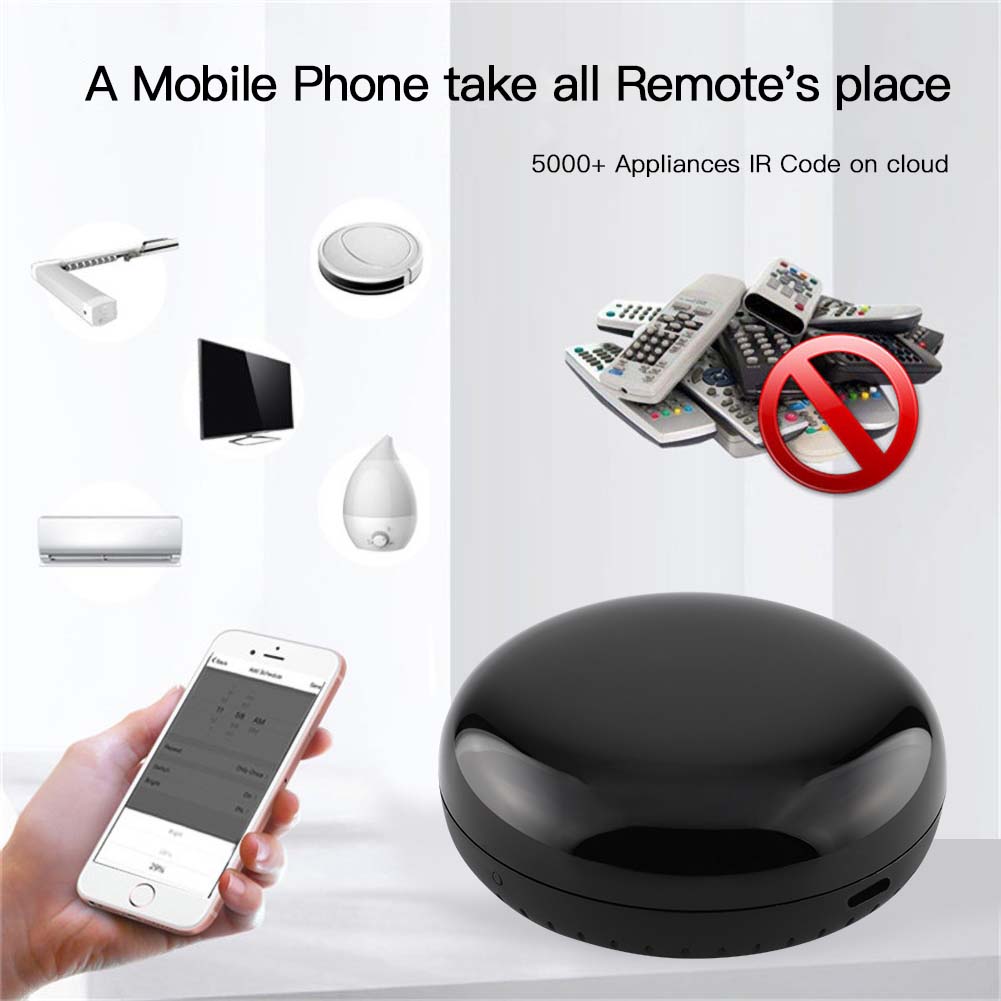 XFG06-Tuya WiFi Smart Home Universal IR Remote Controller for aircon, TV, Fan, Supports Alexa Voice Control