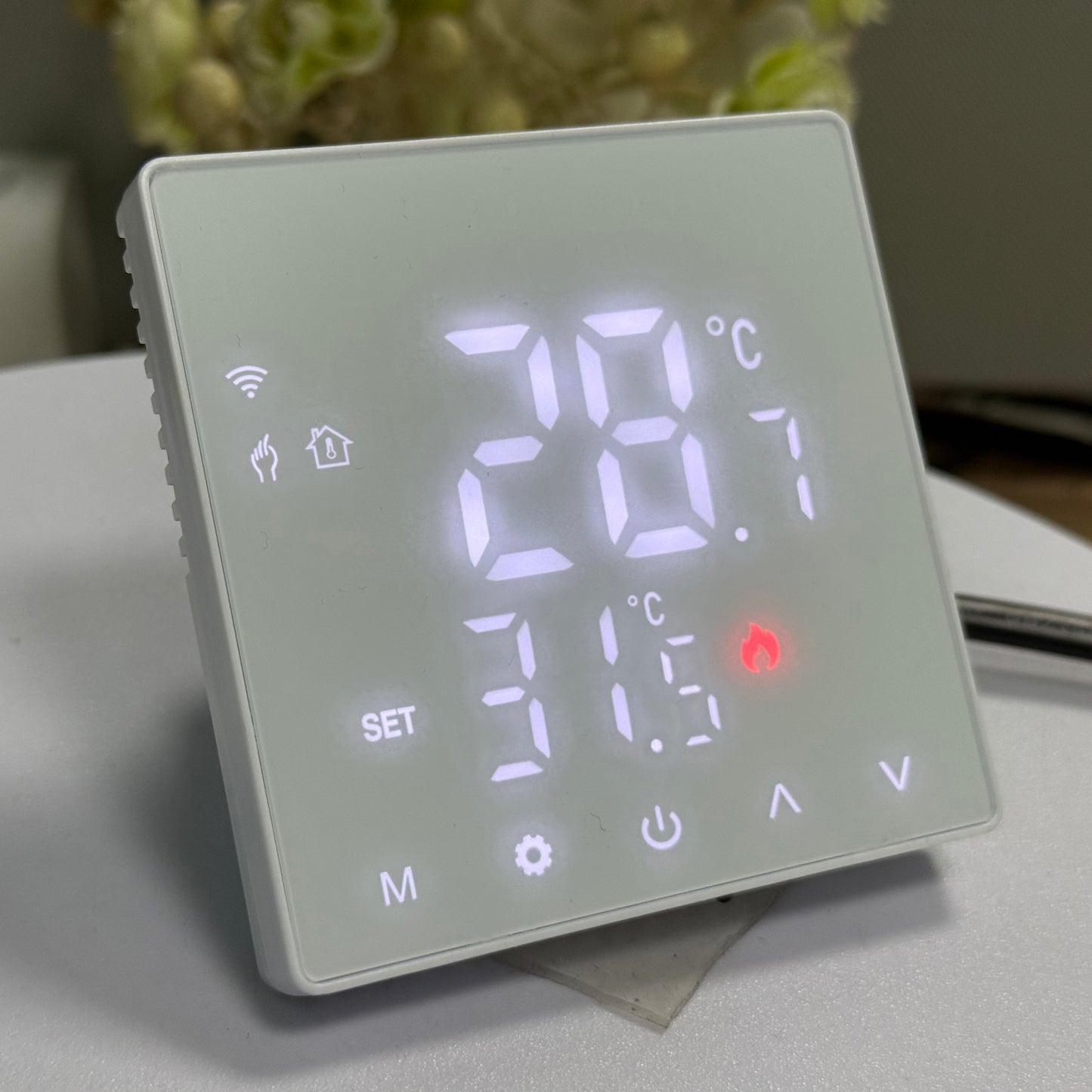 EU smart underfloor heating Zigbee Thermostat compatible with Alexa, Yandex alice, google home, Tuya, smartlife