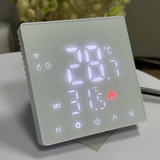 EU smart underfloor heating Zigbee Thermostat compatible with Alexa, Yandex alice, google home, Tuya, smartlife