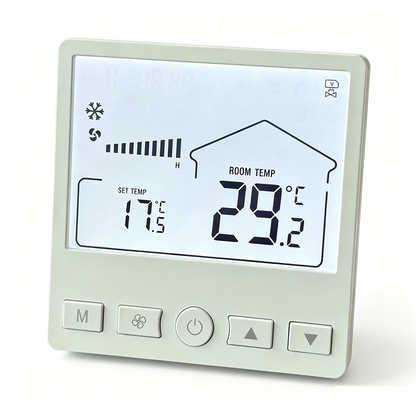 705-2-pipe Smart Fan Coil Unit Thermostat with Alexa & Google Assistant (manual or smart for option)