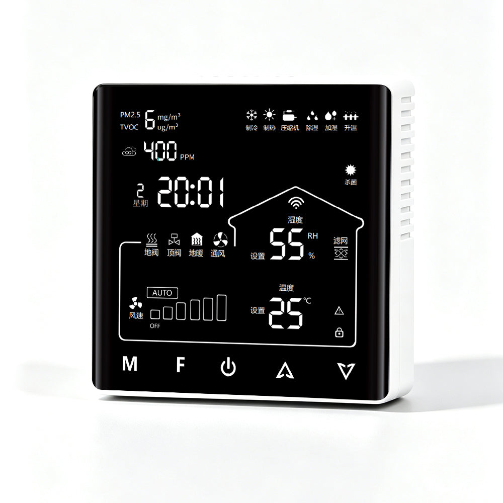 Factory-direct OEM Thermostat Smart HVAC Thermostat for Total Indoor Climate Control PM2.5/C02 (8947)