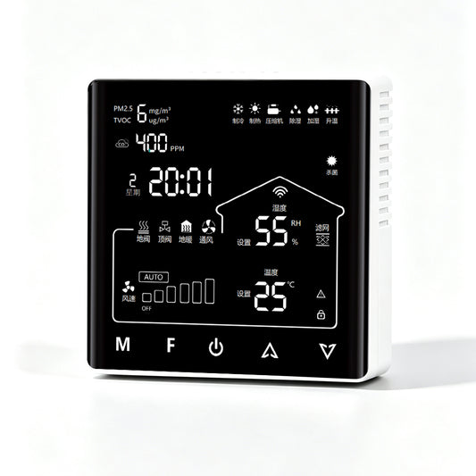 Factory-direct OEM Thermostat Smart HVAC Thermostat for Total Indoor Climate Control PM2.5/C02 (8947)