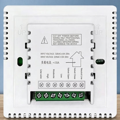 807 LCD 3-speed / 2-speed Fan Speed Control Panel for Ventilation & Fresh Air System Controller