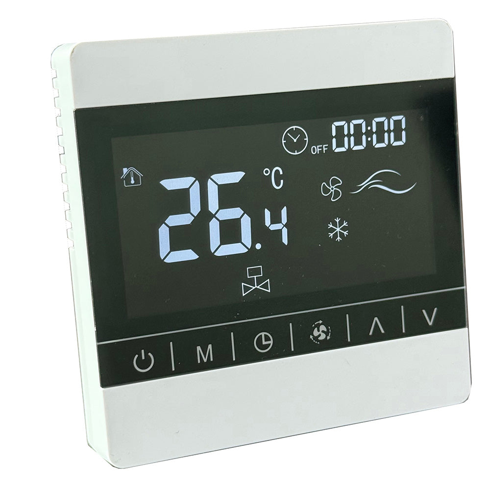 8905-4 pipes heating, cooling and ventilation 3-in-1 Smart thermostat w/ WIFI, TUYA, alexa, google assistant, Yandex Alice ready