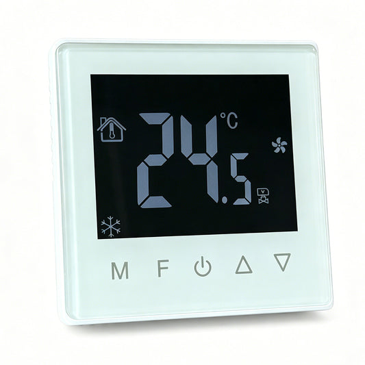 8918 Smart WiFi Fan Coil Thermostat with Alexa & Google Assistant - 2 pipe 1ch Heating or cooling single stage