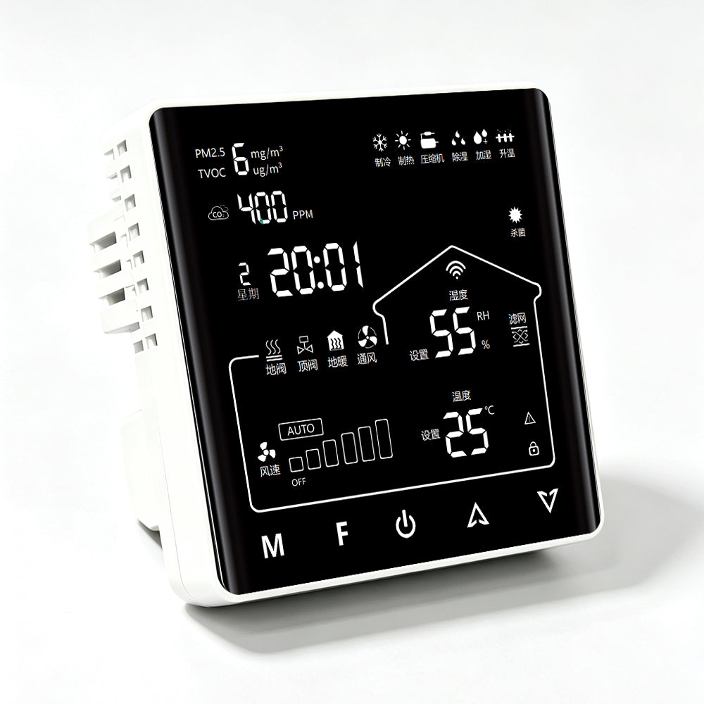 Factory-direct OEM Thermostat Smart HVAC Thermostat for Total Indoor Climate Control PM2.5/C02 (8947)