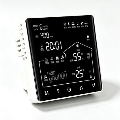 Factory-direct OEM Thermostat Smart HVAC Thermostat for Total Indoor Climate Control PM2.5/C02 (8947)