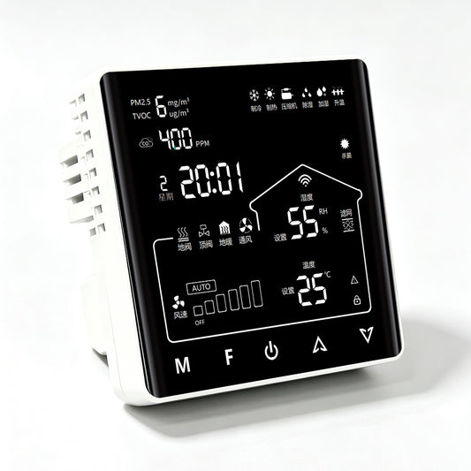 Factory-direct OEM Thermostat Smart HVAC Thermostat for Total Indoor Climate Control PM2.5/C02 (8947)