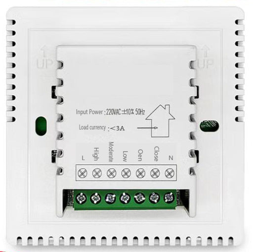 8918-LoraWAN Fan Coil Unit Smart Thermostat - 2 pipe 1ch Heating or cooling single stage