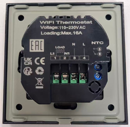 8927 EU water heating 3A smart WiFi thermostat w/ smartlife app control, Tuya / Google assistant / Alexa voice control