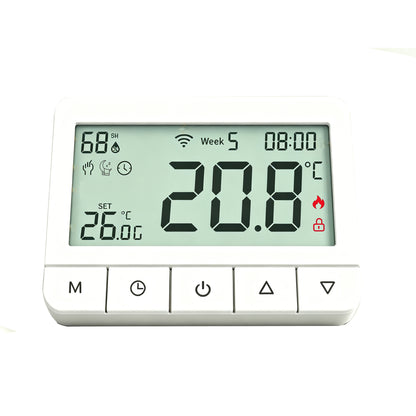 Wireless home boiler / Air Source Heat Pump Smart Thermostat supports WIFI app control